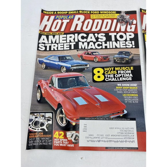 Hot Rodding Magazine, Feb./March 2012, Muscle Car Engine Shootout!, American’s.. - Picture 3 of 16